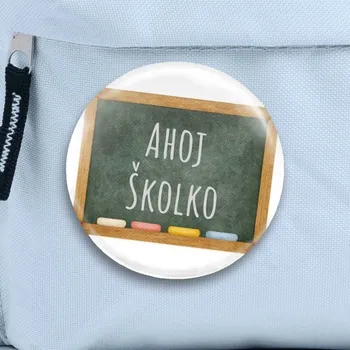 Placka se špendlíkem - Ahoj školko , promoce - dárek k promoci