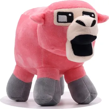 plyšák Plush Minecraft Ovce růžová 25 cm
