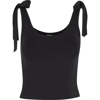 Dámské tričko Dámské triko URBAN CLASSICS TB7520A BLACK/WHITE 5XL