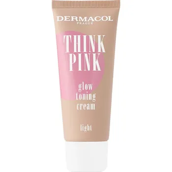 Rozjasňující tónovací krém Think Pink (Glow Toning Cream) Dermacol / Odstín: 2 Medium - 30 ml
