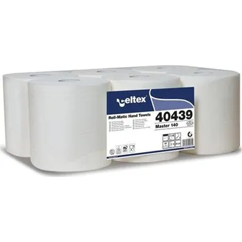 Papírový ručník CELTEX Master papírové ručníky v roli 2vrstvé, celulóza 140 m, 6 rolí CEL/40439/KTN