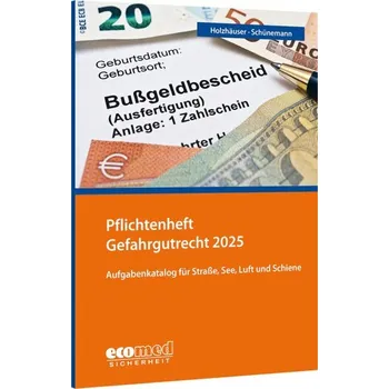Pflichtenheft Gefahrgutrecht - Holzhäuser, Jörg [DE] (2025, Brožovaná, Ecomed-Storck)