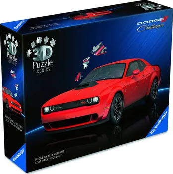 Puzzle Ravensburger 120080367 Iconics: Dodge Challenger R/T Scat Pack Widebody