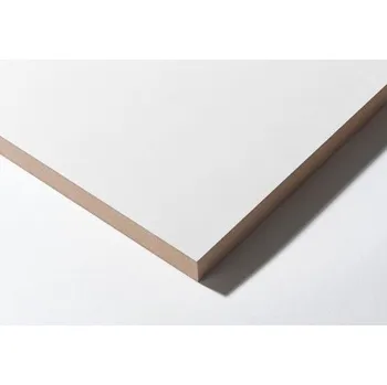 Stavební deska MDF JEDNOSTRANNĚ LAMINOVANÁ 0101 18x2070x2800 SM BÍLÁ KRONOSPAN