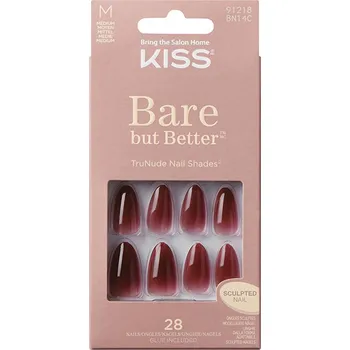 Lak na nehty Gelové nehty Bare-But-Better (Nails) KISS - 28 ks