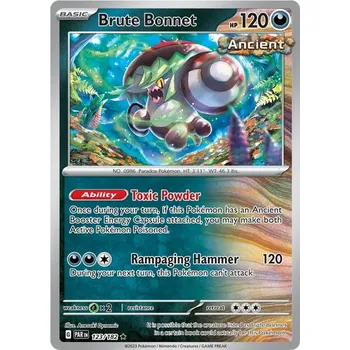 Sběratelská karetní hra Brute Bonnet 123/182 - Paradox Rift Typ karty: Holo Reverse Holo