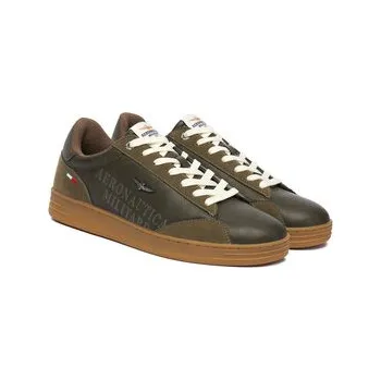 Dámské tenisky Sneakersy Aeronautica Militare 252SC0306UCT03385 Zelená 40
