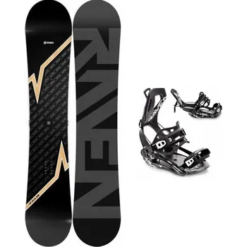 Snowboarding Raven Pulse snowboard + Raven FT360 black snowboardové vázání + sleva 400,- na příslušenství 170 cm wide + M (EU 39-42) + DÁREK + Doprava ZDARMA
