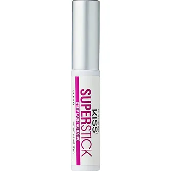 Péče o řasy a obočí Lepidlo na řasy Super Stick 5-Day Extended Wear (Strip Lash Adhesive) 4,8 g Clear KISS