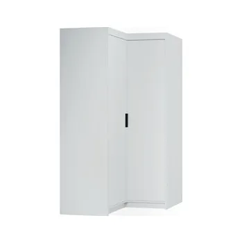 Pohovka EVERLY 2D ROHOVÁ - skříň BEZ NÁDSTAVCE - Bílá (ELENA NARWH02) "LP" (K150-Z)