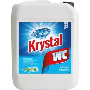 WC čistič KRYSTAL WC kyselý na keramiku, modrý 5 l CN/VBCAM050097/PC