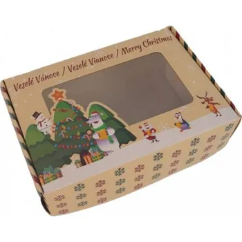 Cake Star Vánoční krabice 25 x 17 x 7 cm