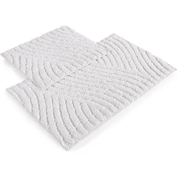 Koupelnová předložka 4Home Sada koupelnových předložek Welle, 60 x 100, 50 x 60 cm, béžová