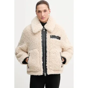 Krátká bunda Save The Duck HESTER D32515W.CURL21 béžová 80X, vel. L