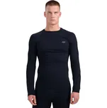 tričko 4F 4FWAW25USEAM233 LS - 20S/Deep Black XXL/XXXL