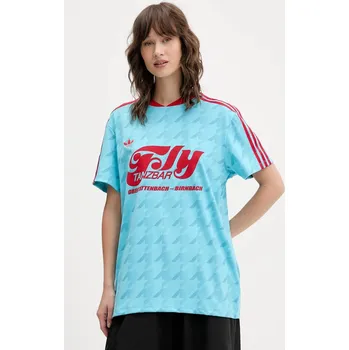 Pánské tričko Tričko adidas Originals Footie Jersey JW2771 modrá 50X, vel. XXS