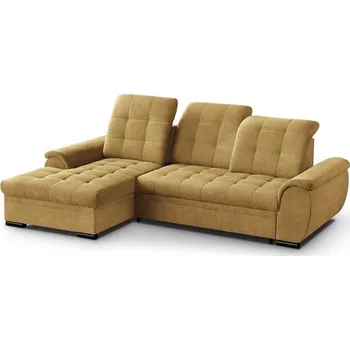 Sedací souprava BARCELONA MINI NEW (BERGAMO MINI NEW) - Levá rohová sedací souprava - hořčicová VARDO 66 (MRS) - kolekce "MRS" (K250-Z) NOVINKA