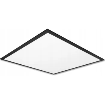 LED osvětlení LED panel černý 60 x 60cm - 50W - 4700Lm - neutrální bílá