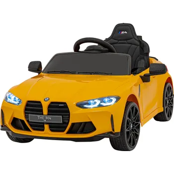 Dětské elektrovozidlo Vozidlo BMW M4 žluté