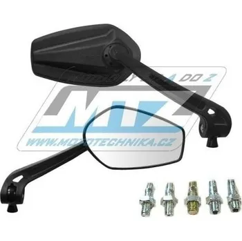 Zrcátko pro motocykl Zrcátka zpětná Univerzální (závit M8 / pár) + 2sady adaptérů NI693010022