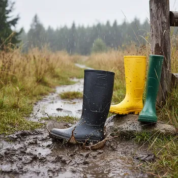 Pracovní obuv CERVA GROUP Holínky GINOCCHIO PVC, různé barvy Velikost 44 (UK-9 1/2) černá