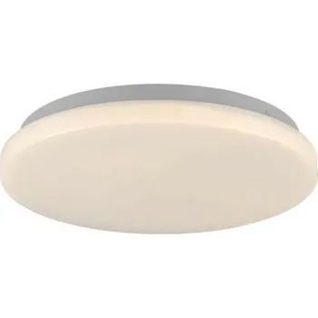 JUST LIGHT LED stropní svítidlo kruhové průměr 22cm bílé teplá bílá 3000K 3000K