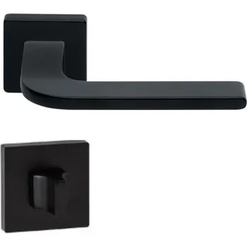 Dveřní kování Cobra dveřní kování LIBERA-S - WC černá