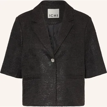 Dámské sako Ichi Dámský Blejzr Ihkate S 3/4 Rukávem, černá, 40