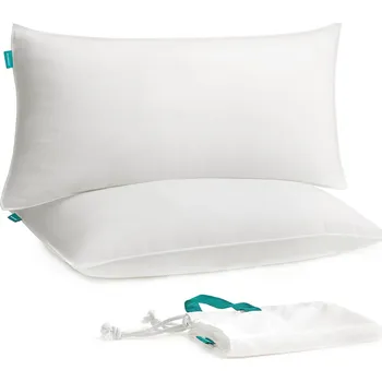 Polštář SONGMICS Polštáře, 80x40x12cm, bílé Polštář na postel