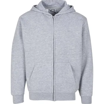 Chlapecká mikina Dětská mikina URBAN CLASSICS UCK8003 HEATHER GREY 134-140