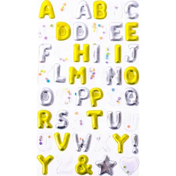 samolepka Aga4Kids Samolepící písmena DS8101ZP