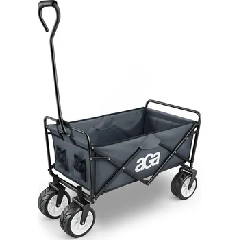 Zahradní vozík Aga Skládací přepravní vozík MR4620 Šedý