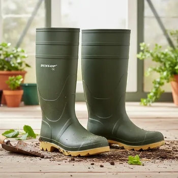 Pracovní obuv Holínky DUNLOP ECOFORT GREEN Velikost 44/45 zelená