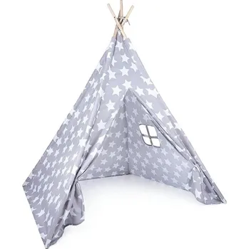 Dětská postýlka L44D1 DĚTSKÝ STAN DOMEČEK TEEPEE WIGWAM