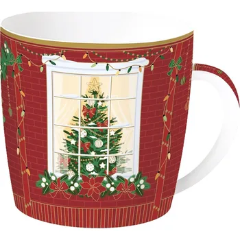 Porcelánový hrnek v plechové krabičce Festive Avenue