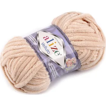 Příze Pletací žinylková příze Alize Velluto 100 g