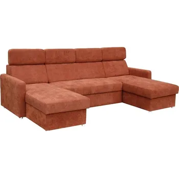 Sedací souprava FONDUE U - UNI - sedací souprava ROSARIO 472 skořice - kolekce "E" (FE) (K250) NOVINKA