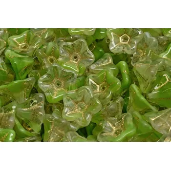 Korálek Korálky Květ petúnie 5832 (8x13mm)