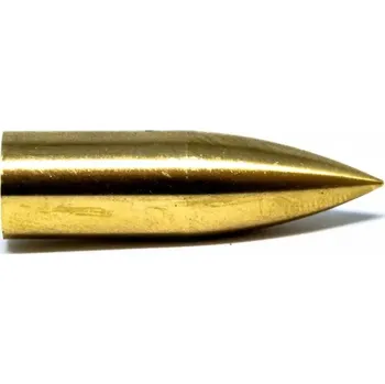 Tipping Point Bullet Brass Glue-On Point 11/32 - 12ks (Mosazné hroty šípů Tipping Point Bullet Glue-On 11/32 - 12ks)