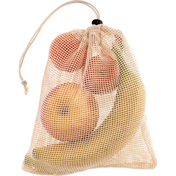 Sáček na potraviny Aga Opakovaně použitelný ekologický síťovaný sáček 30x35cm