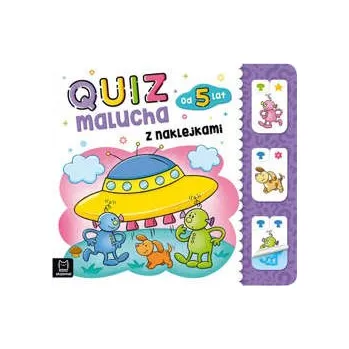 Předškolní výuka Kvíz pro batolata se samolepkami od 5 let KS0607