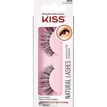 Péče o řasy a obočí Umělé řasy přirozené Natural Lashes Stunning KISS