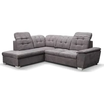 Sedací souprava KARETA Levá (KALVI-2balíky ) - sedací souprava celá CASTEL 93 tmavě šedá - kolekce - "ST" (K250-Z) NOVINKA