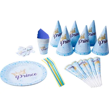 Jednorázové nádobí Aga4Kids Narozeninová sada DS981-8