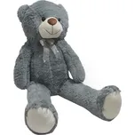Aga4Kids Plyšový medvěd 130 cm Šedý