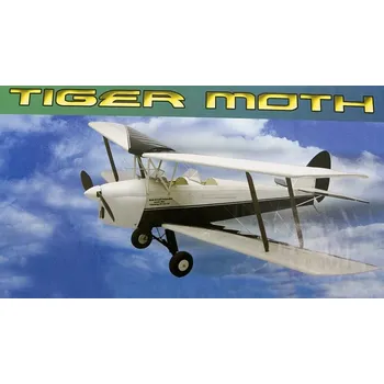 RC model letadla Tiger Moth 889mm laser. vyřezávaný