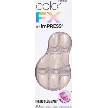 Podkladová báze na oční stíny Nalepovací nehty ImPRESS Color FX / Rebel KISS - 30 ks