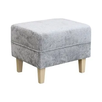 Taburet KLIPOS (CLIP) POUZE TABURET látka šedá PH 09/ nohy dub sonoma (bardolino), kolekce "FN" (K250-Z)