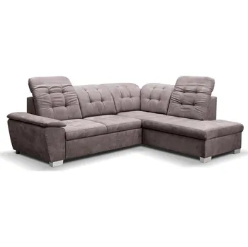 Sedací souprava KARETA Pravá (KALVI-2balíky ) - sedací souprava celá CASTEL 20 hnědá - kolekce - "ST"(Z) (K250-Z) NOVINKA