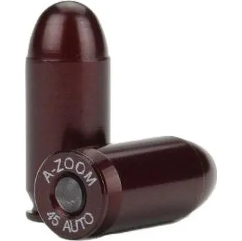 Příslušenství pro sportovní střelbu A-ZOOM - Vybíjecí, cvičný náboj lakovaný .45 Auto - 5 ks
